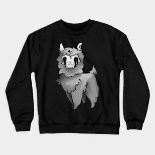 Cute Doomed Alpaca Crewneck Sweatshirt